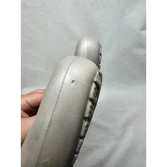 Crocs Silver Women's Kadee Slingback Flats Ballerina Slip on Shoes Sz 9 Women's - Picture 2 of 10